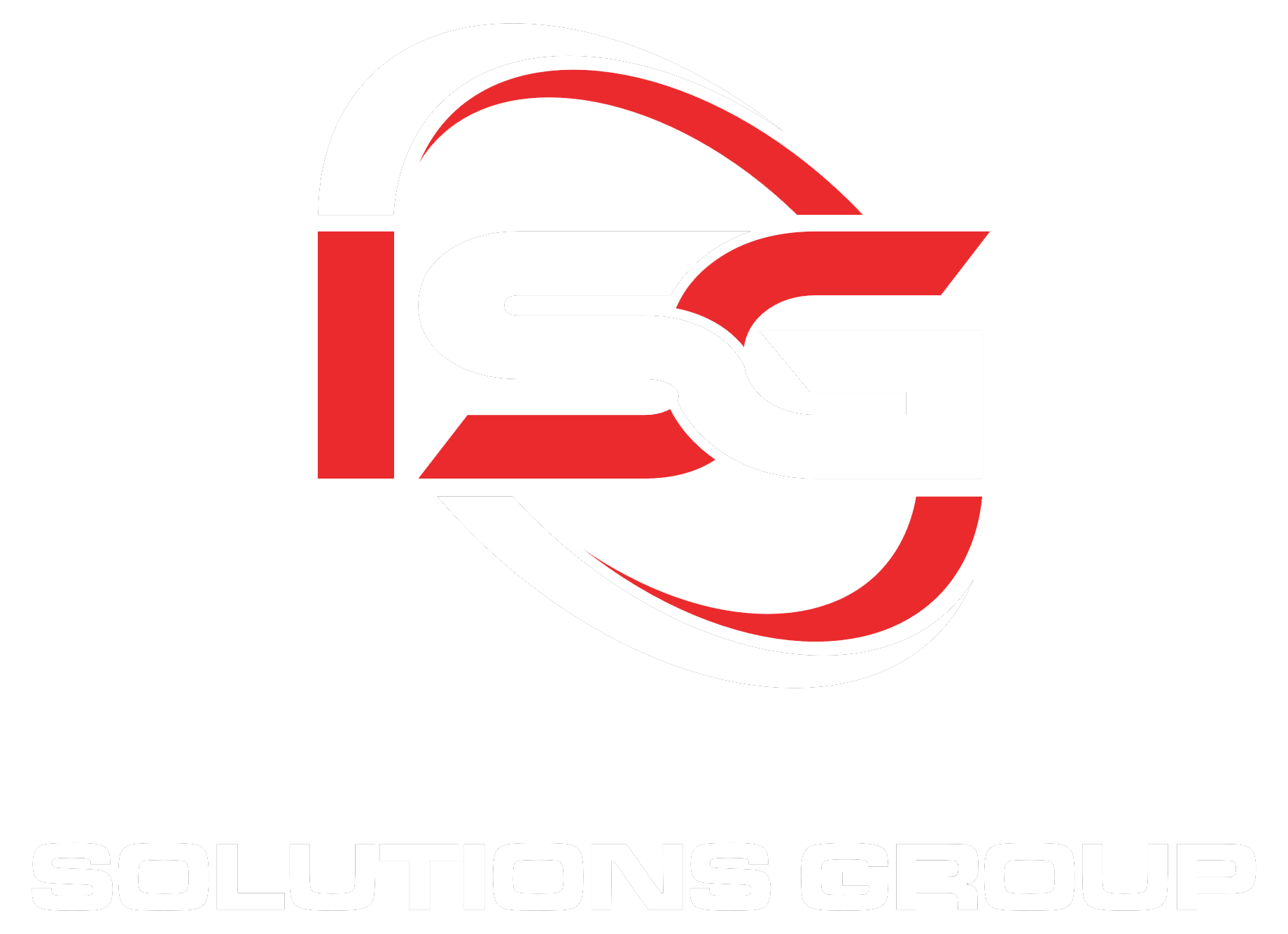 isg logo white