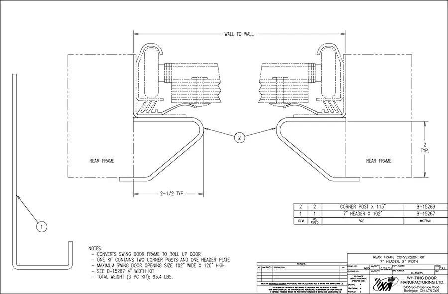 Image of Discover The Differences Between Swing Doors & Roll-Up Doors trailer door solutions